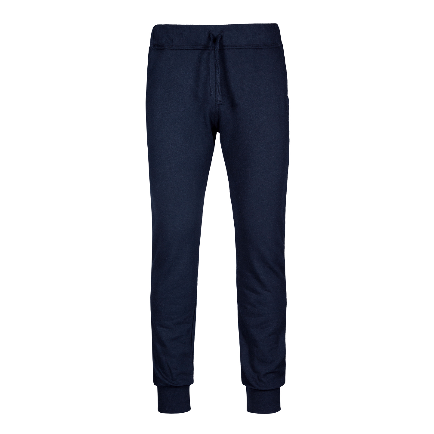 Pantalone Fit Felpa French Terry - 18 - Blu