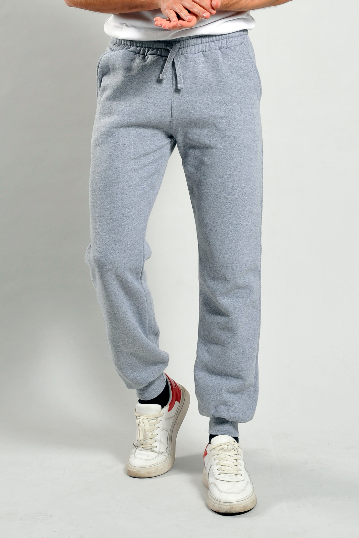 Pantalone Fit Felpa French Terry
