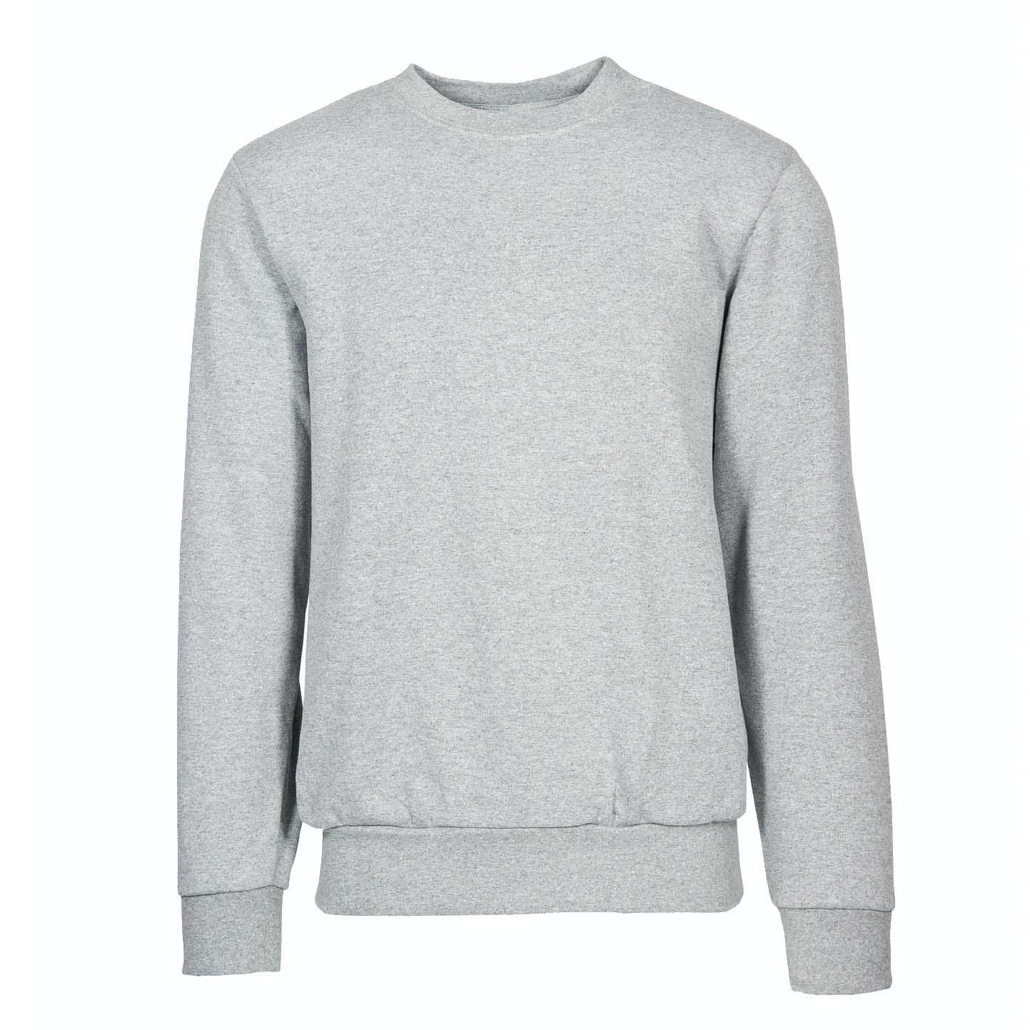 Sweat-shirt F/Terry G/C 70/30% Coton/Polyester 240 g/m² Noir S - 75 - Cendre