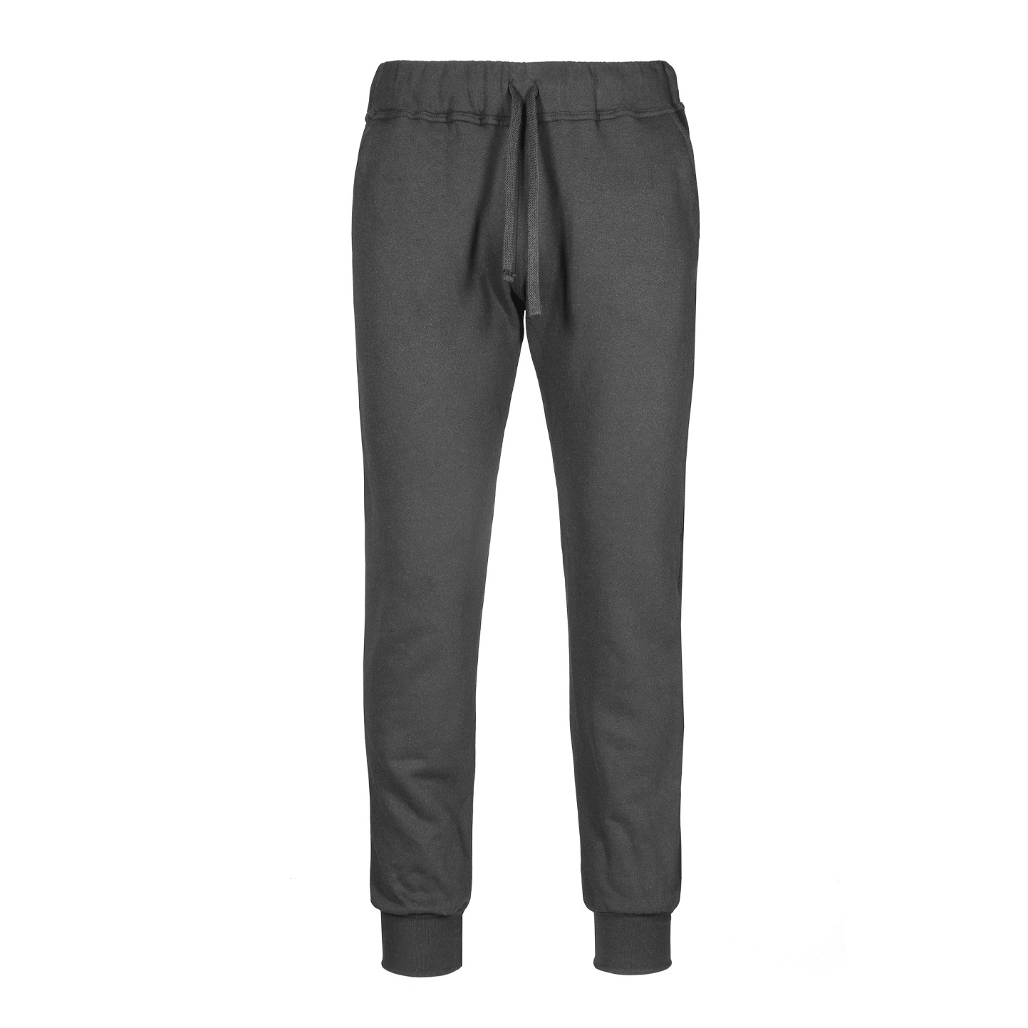 Pantalone Fit Felpato - 22 - Piombo