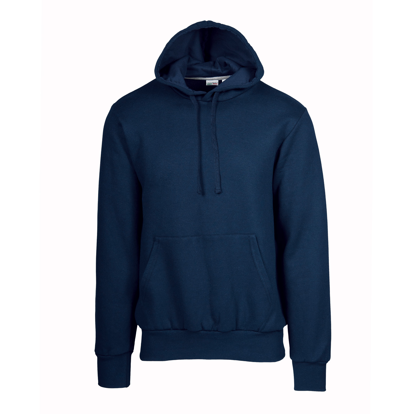 ECO Cap Sweatshirt. Unisex, 50 % Baumwolle, 50 % Polyester. 280 g/m². Schwarz. Größe XS. - 18E - Blau ECO XS