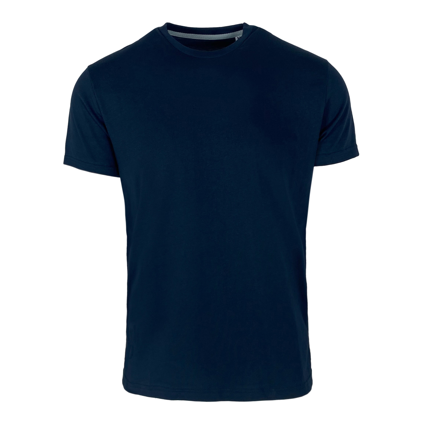 Chemise enfant à manches courtes et col rond, coupe tendance - NY - Bleu marine XS 3/4 ans