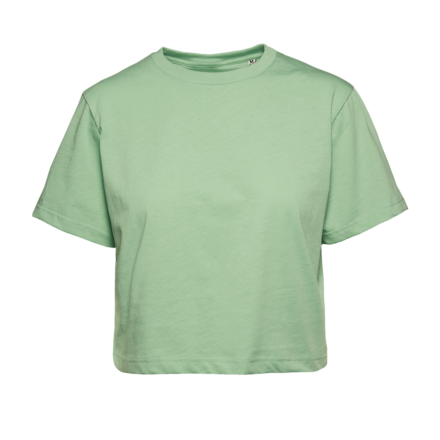 Damen-Kurzarmshirt, 100 % Baumwolle, 140 g/m², Grau meliert, hell, Größe XS - SV - Sage XS