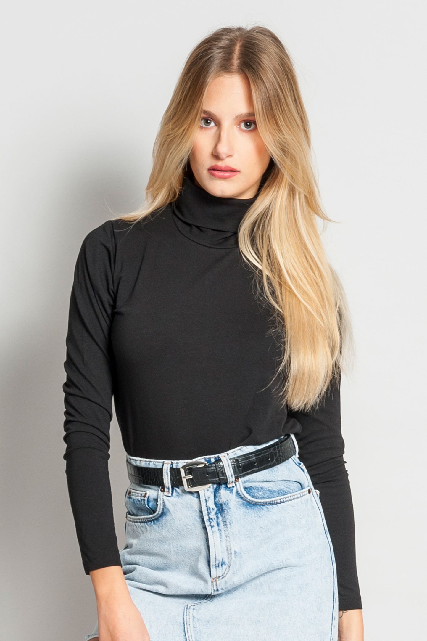 Dolce Vita Damenpullover M/L 90/10% Baumwolle 170 g Schwarz XS