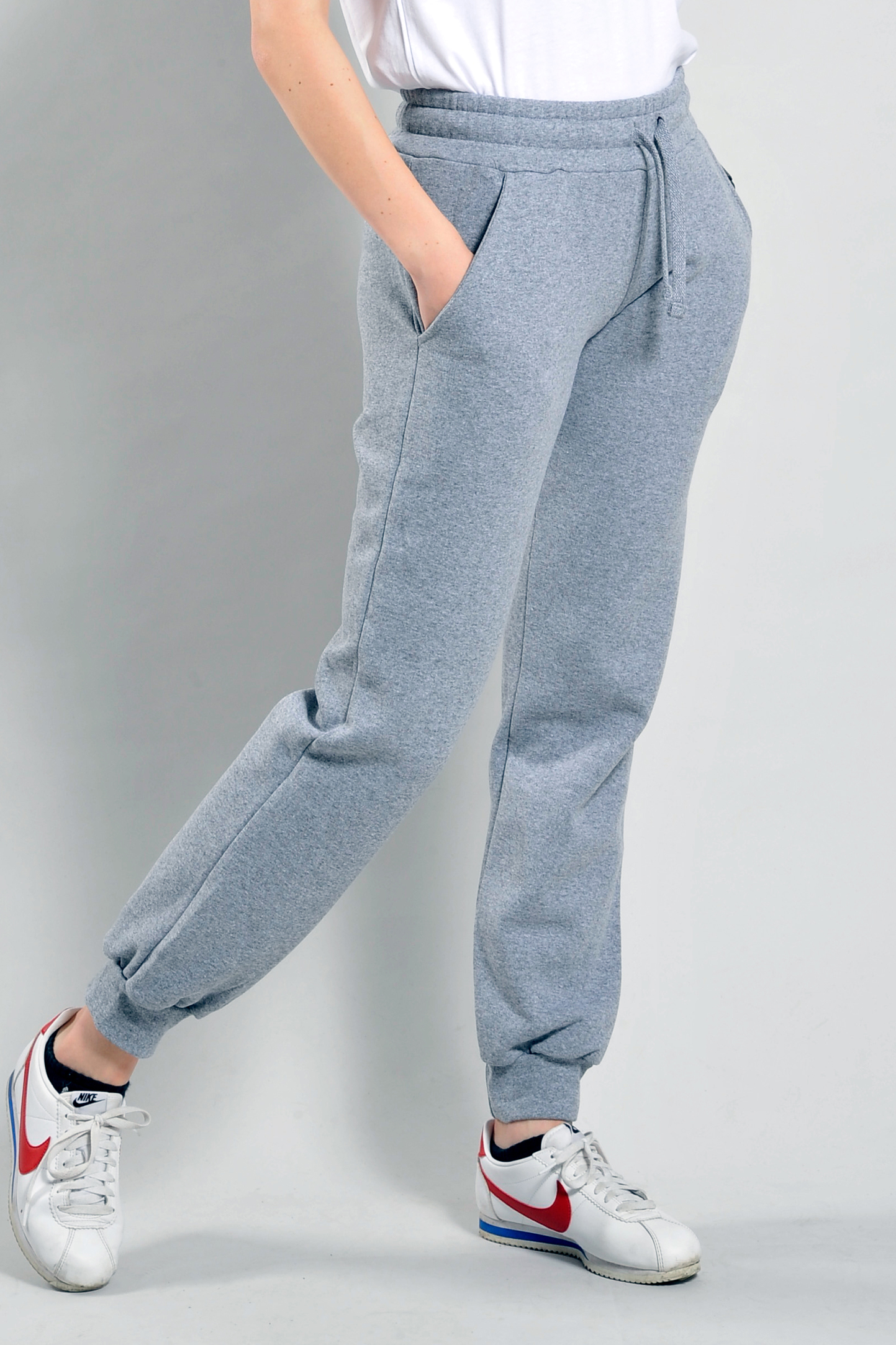Pantalon en molleton éponge français pour femme 