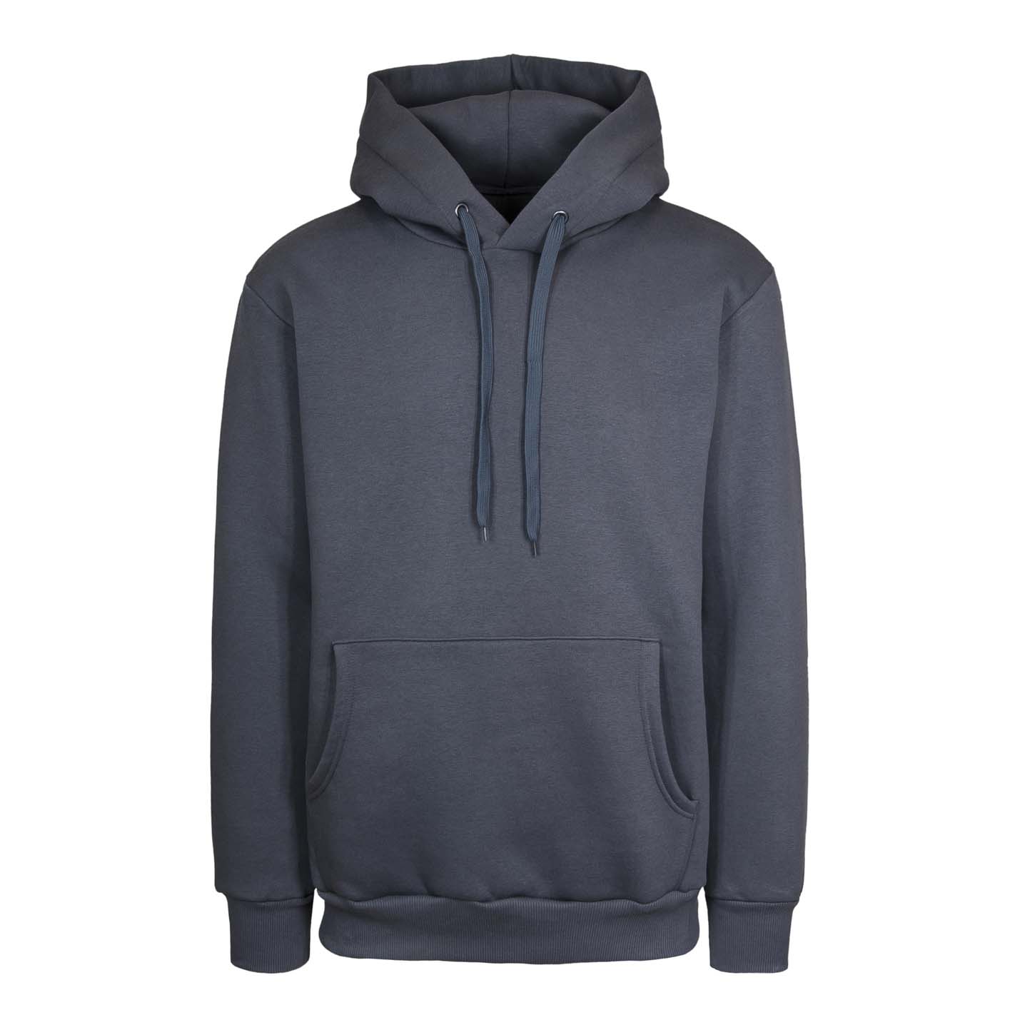 Weicher Kapuzenpullover. 75 % Baumwolle, 25 % Polyester, 320 g/m², Schwarz, Größe XS. - PS - Dark Lead XS