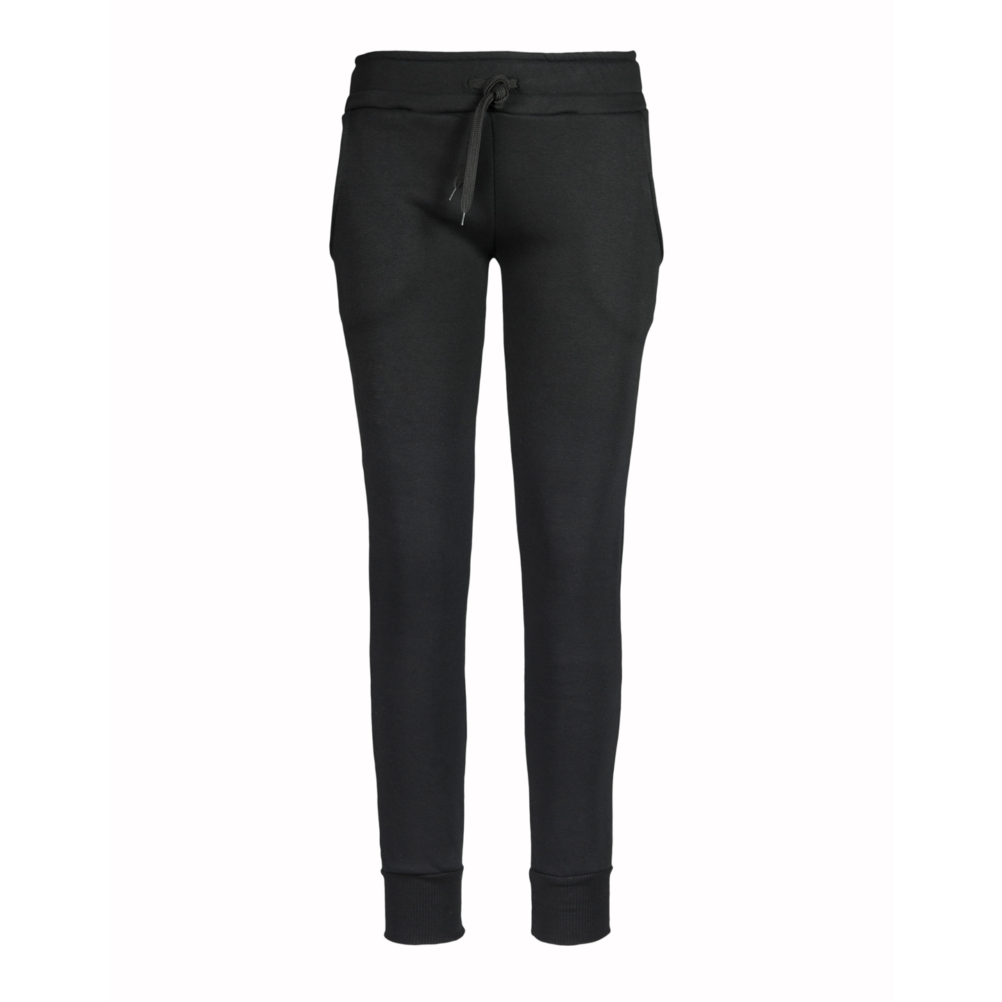 Damen-Fleecehose New Fit, 75 % Baumwolle, 25 % Polyester, 320 g, Schwarz, Größe S - 12 - Schwarz