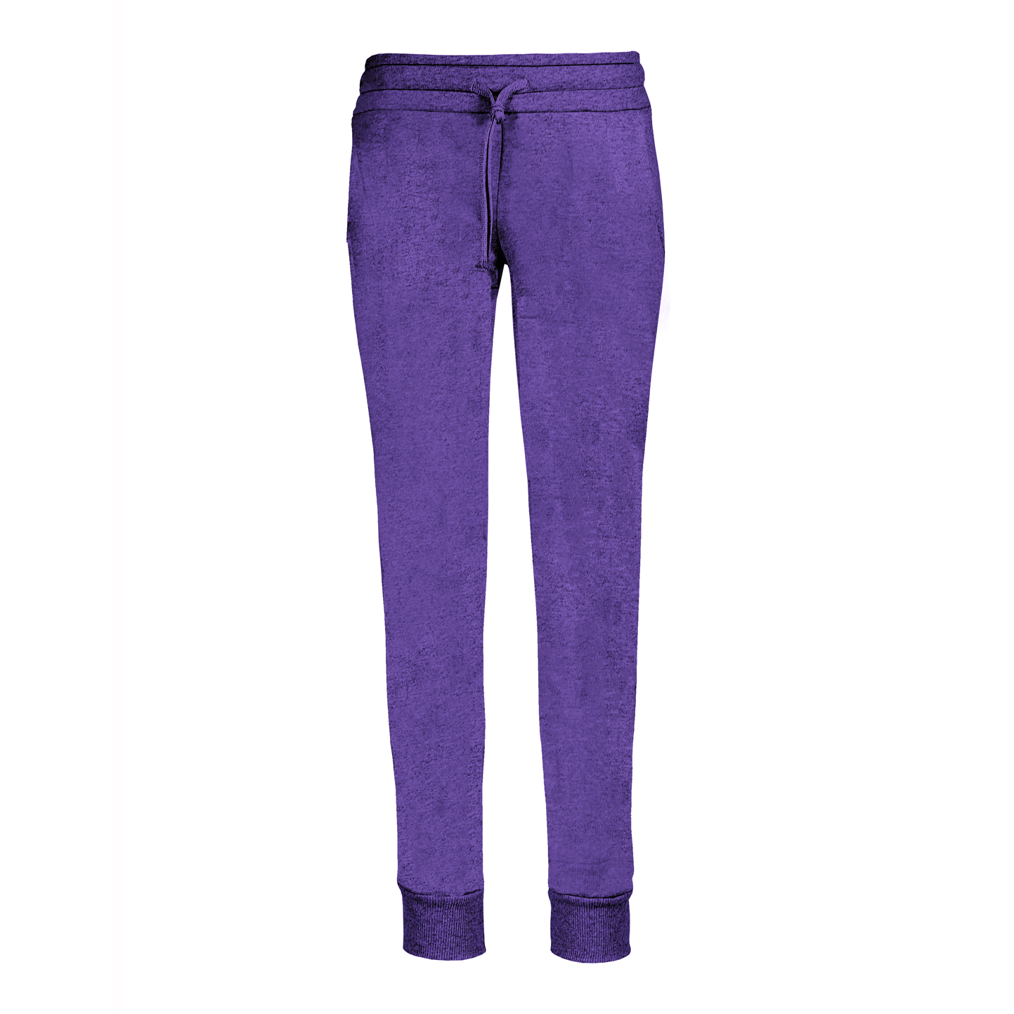 Damen-Fleecehose New Fit, 75 % Baumwolle, 25 % Polyester, 320 g, Schwarz, Größe S - VI - Lila XS