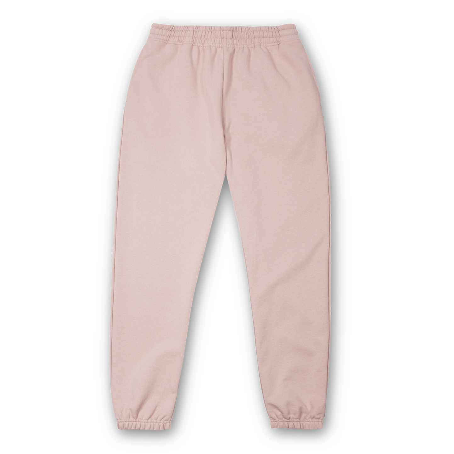 Weiche Frottee-Fleecehose, 100 % Baumwolle, 320 g/m², Schwarz, Größe XS - RP - Puderrosa XS