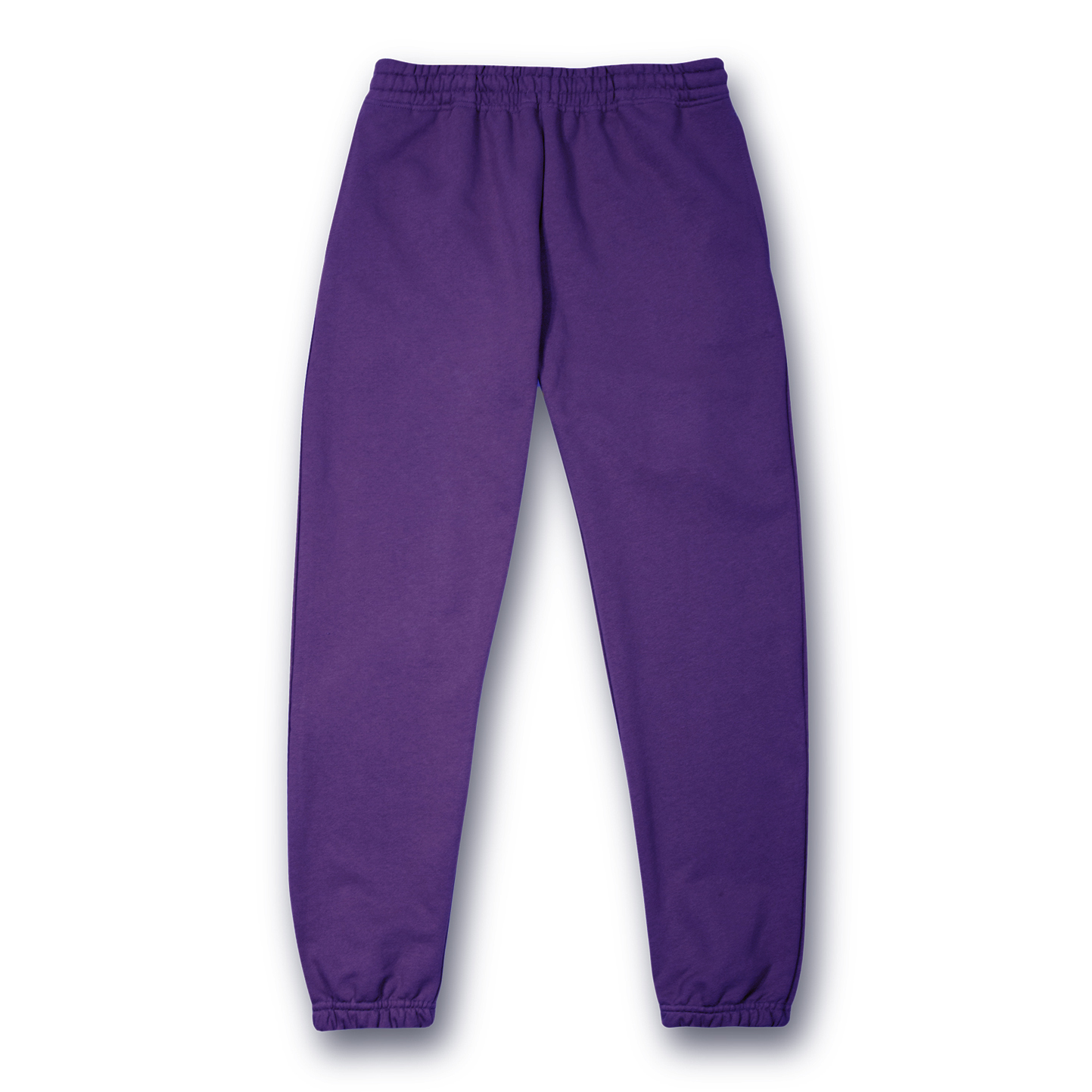 Weiche Frottee-Fleecehose, 100 % Baumwolle, 320 g/m², Schwarz, Größe XS - VI - Lila XS