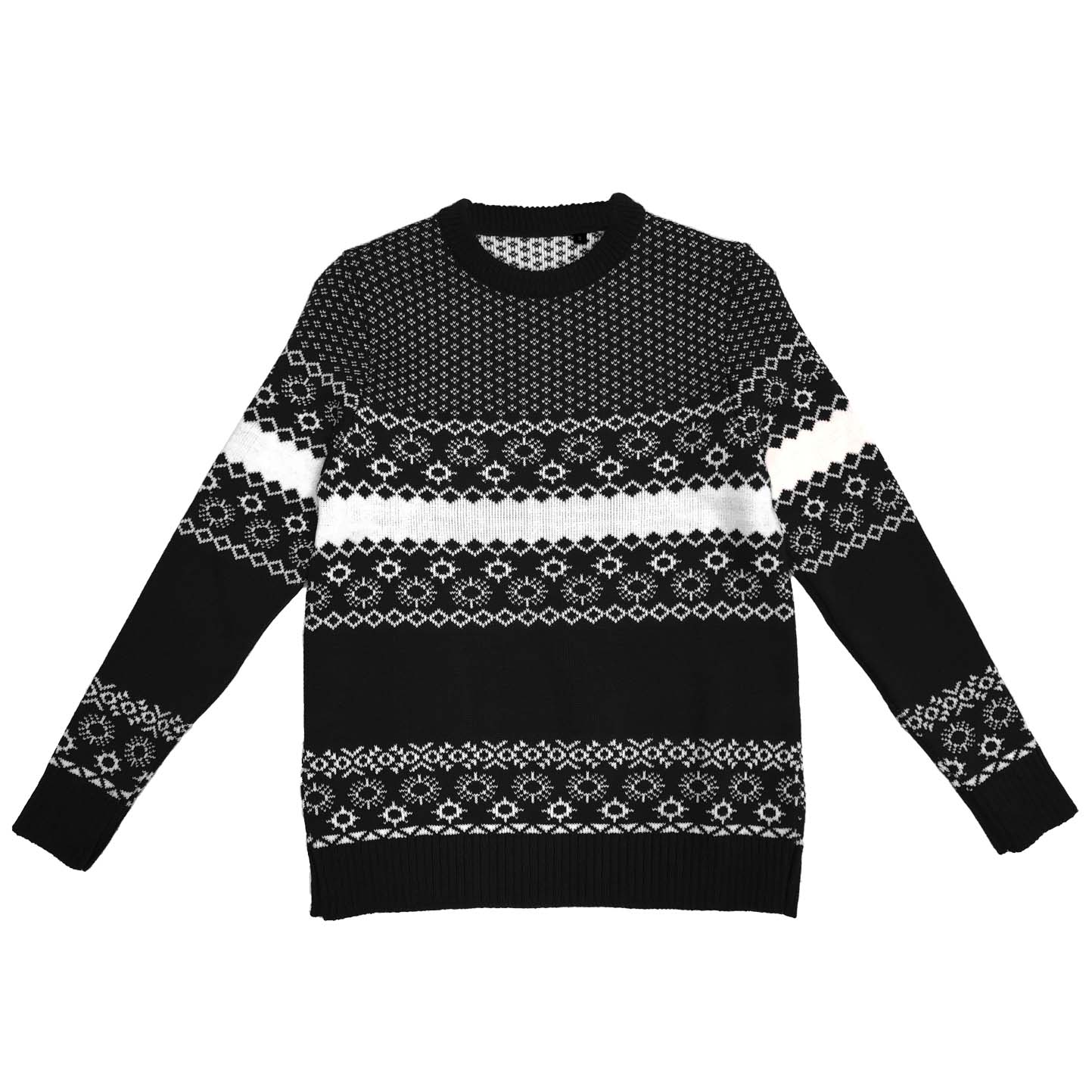 Pullover Pesante Girocollo - XNE - Xmas Nero
