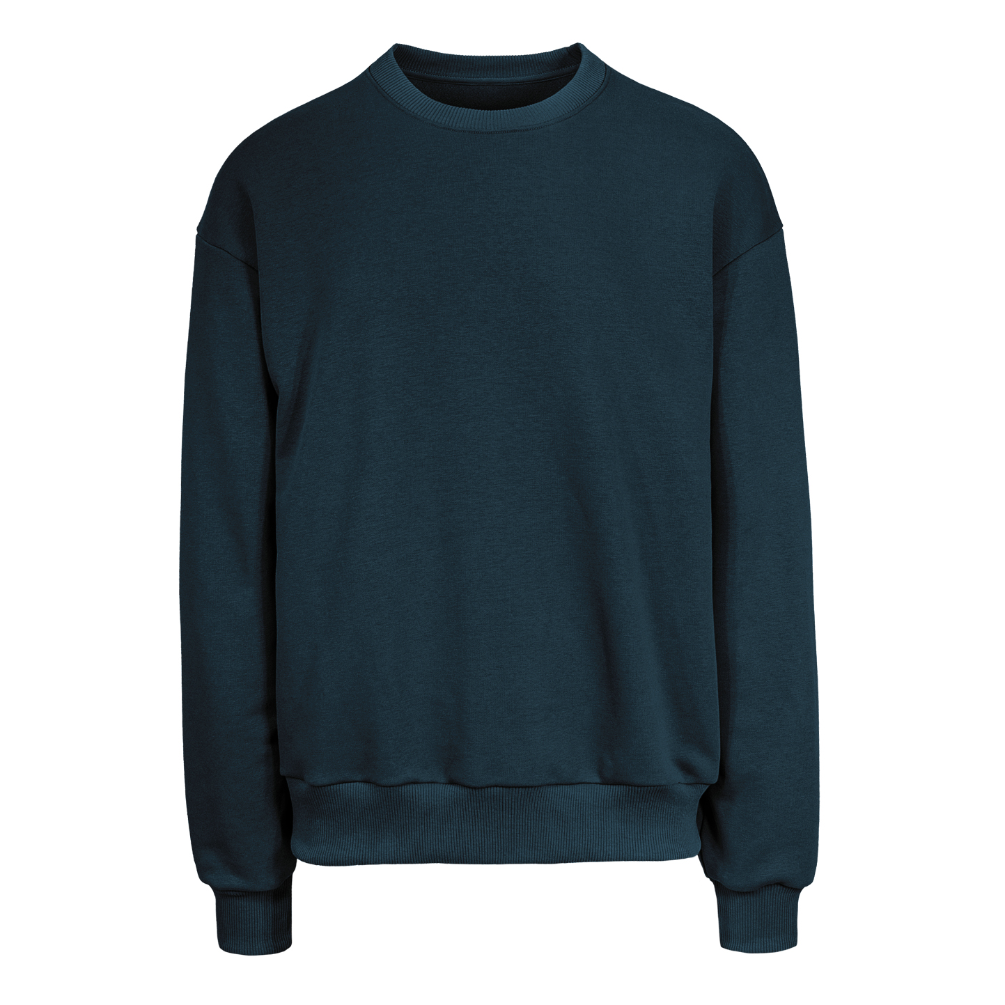 365 Unisex Oversize-Sweatshirt mit Rundhalsausschnitt - NY - Marineblau, Größe XS, 3/4 Jahre