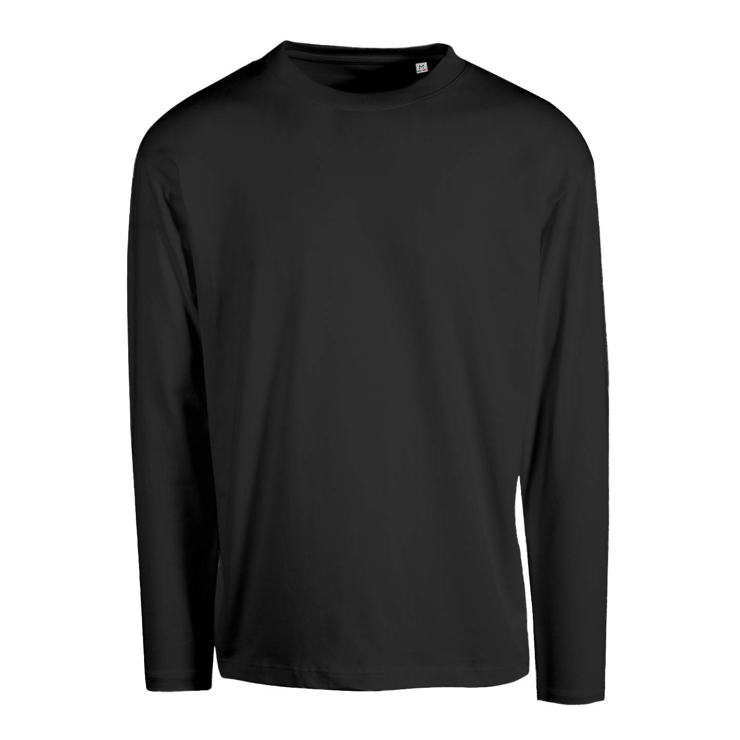 Maglia oversize unisex a maniche lunghe - 12 - Nero