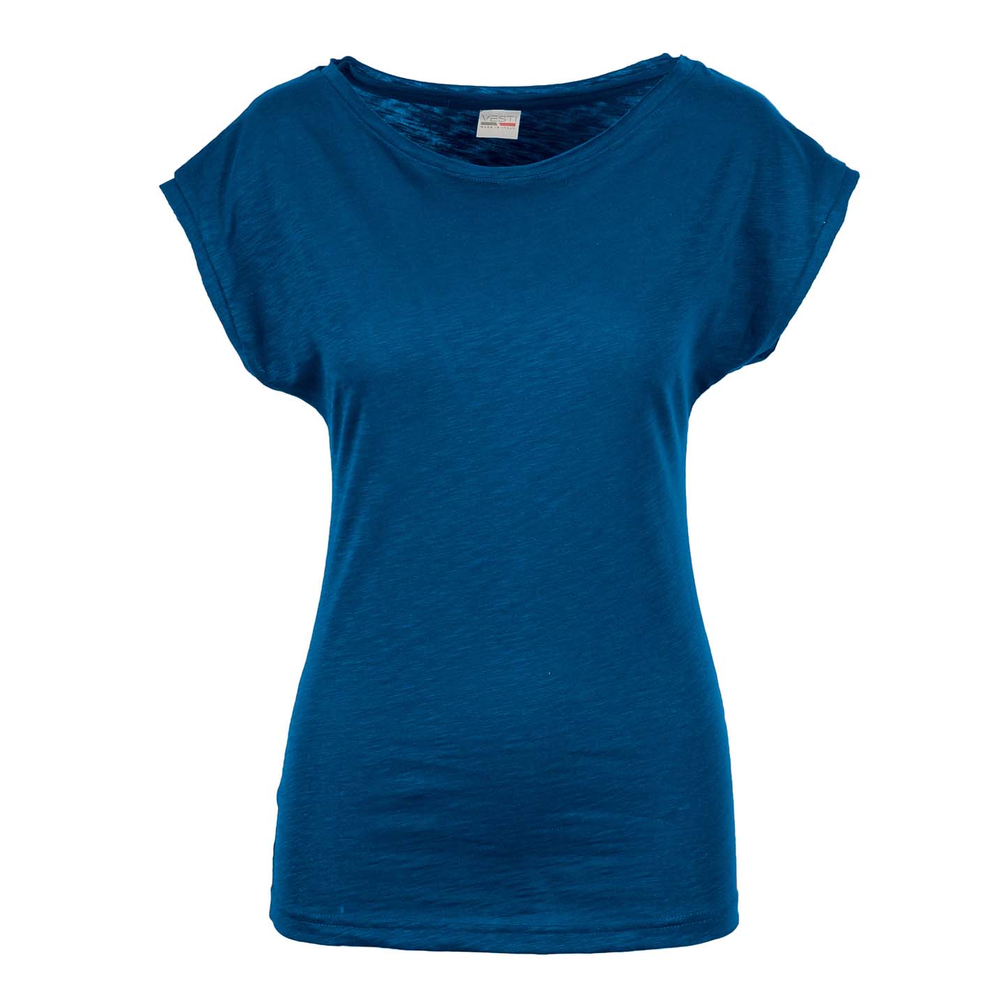 Maglia Donna Fiammata Manica Corta Taglio Vivo - CP - Copiativo