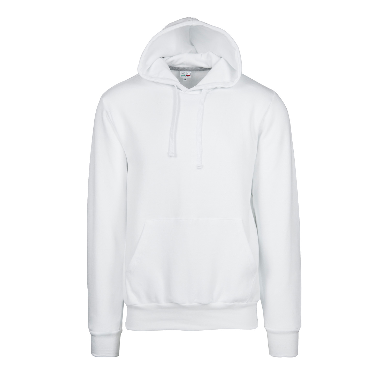 Felpa Unisex Cappuccio - 99 - Bianco