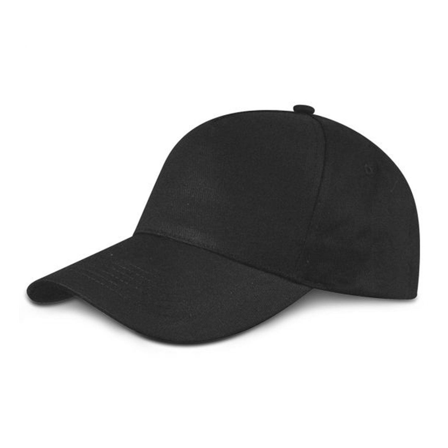Baseball Cap 5/Pannelli - BLK - Black