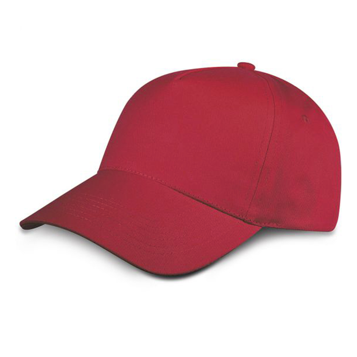 Baseball Cap 5/Pannelli - RD - Red