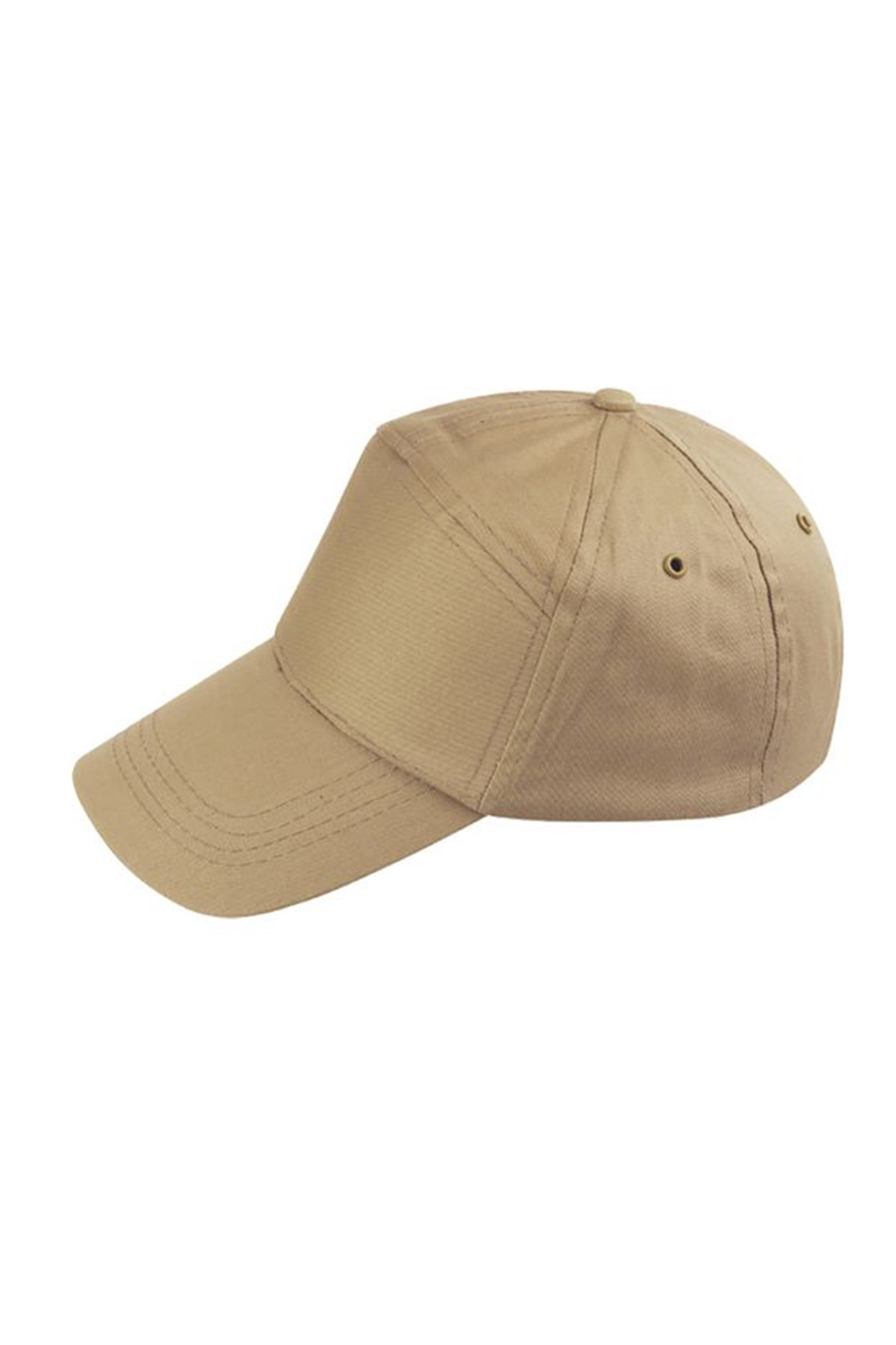 Casquette de golf 7 panneaux 100 % coton bordeaux - KH - Kaki
