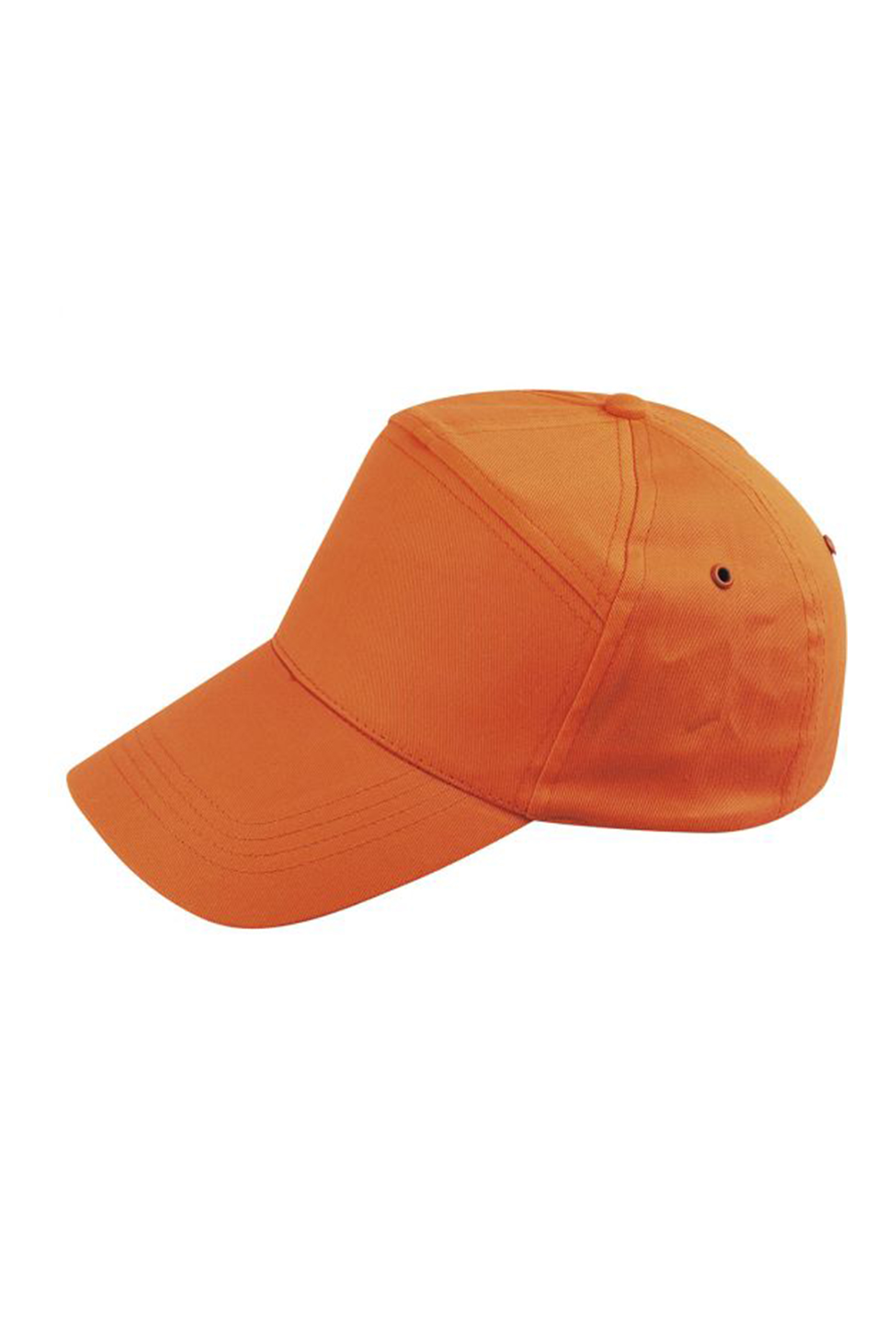 Casquette de golf 7 panneaux 100 % coton bordeaux - OR - Orange