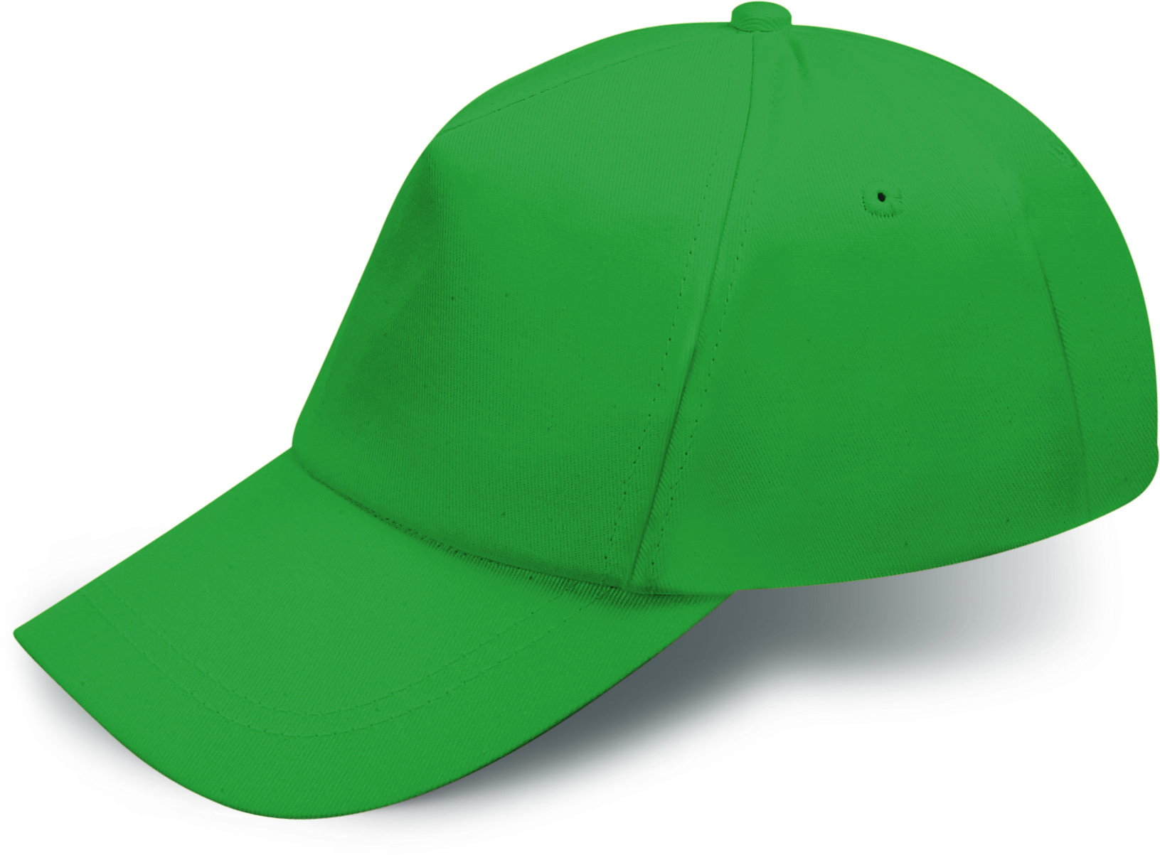 Bonnet bébé 100 % coton 5 panneaux vert - GR - Vert