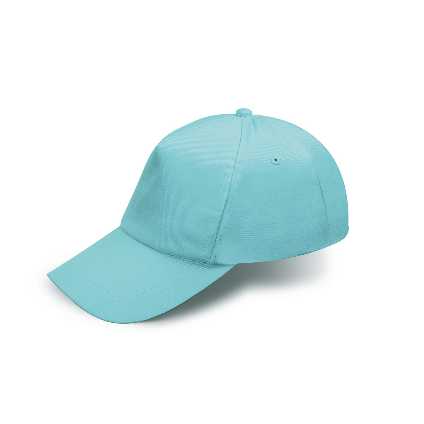 Bonnet bébé 100 % coton 5 panneaux vert - SK - Ciel