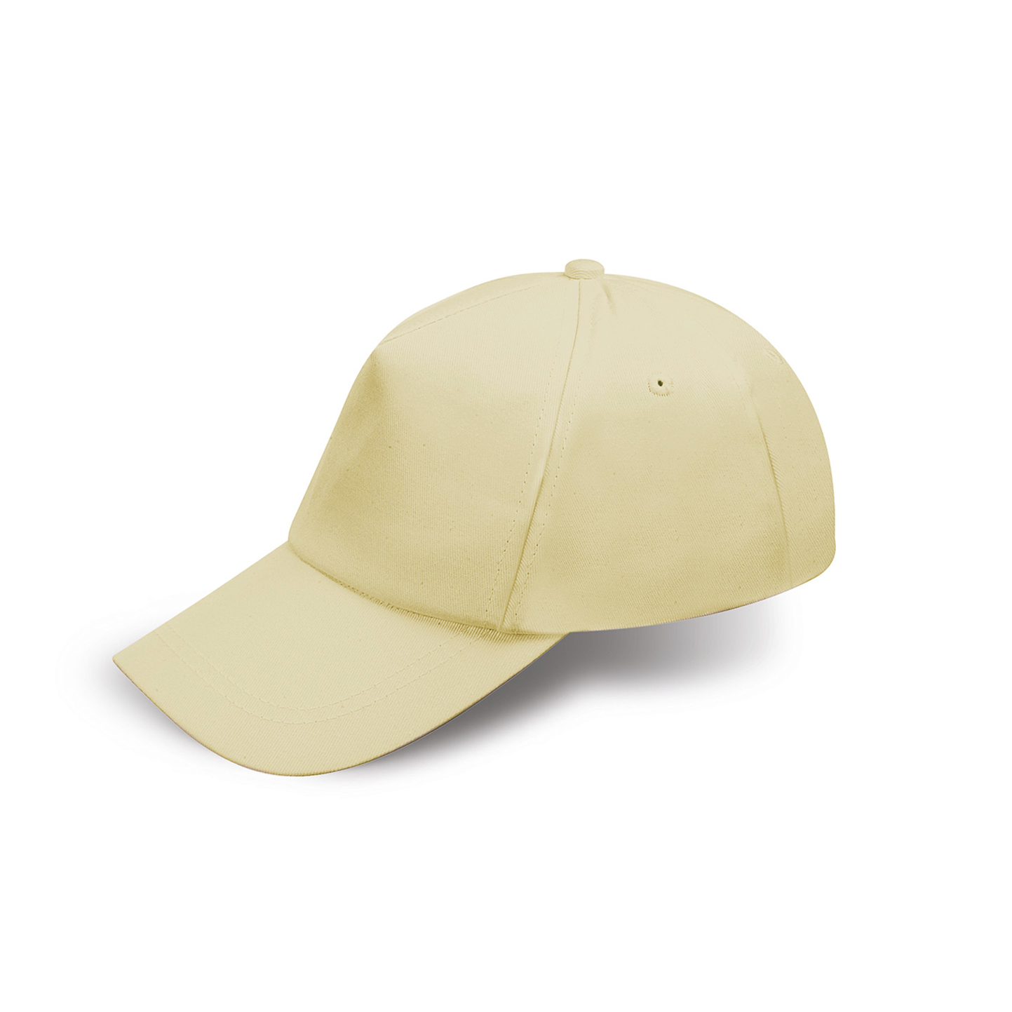Bonnet bébé 100 % coton 5 panneaux vert - NT - Naturel