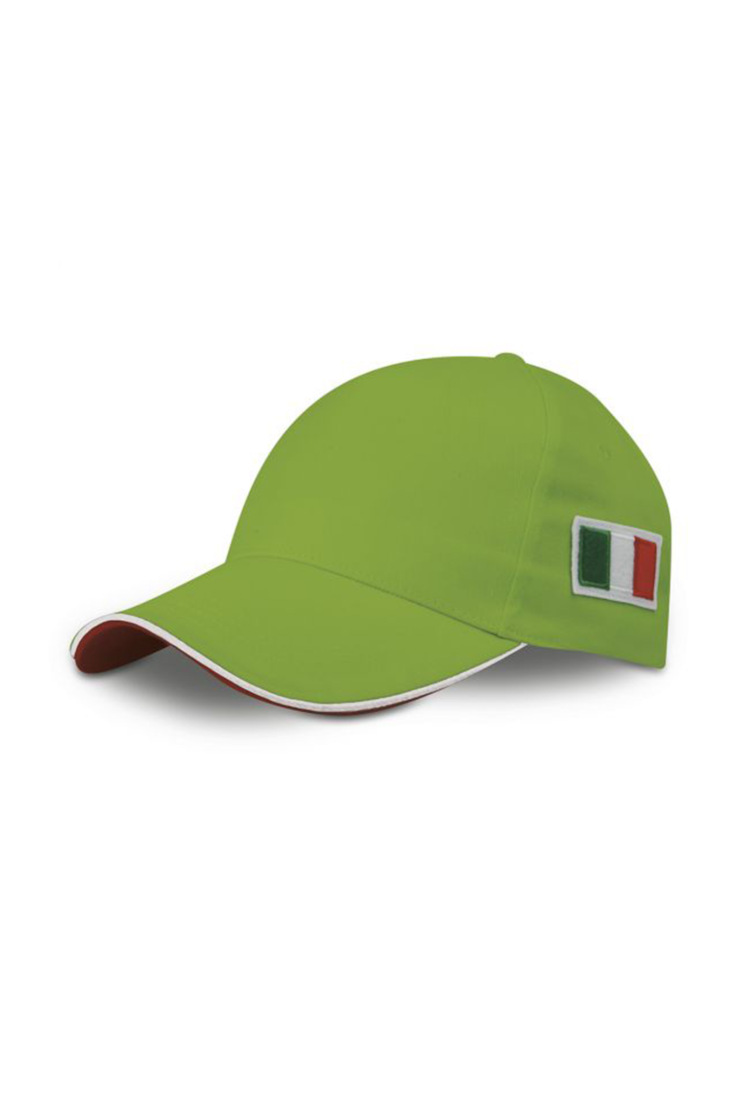 Flaggenkappe, 5-teilig, 65 % Polyester, 35 % Baumwolle, Schwarz - LE - Kalk
