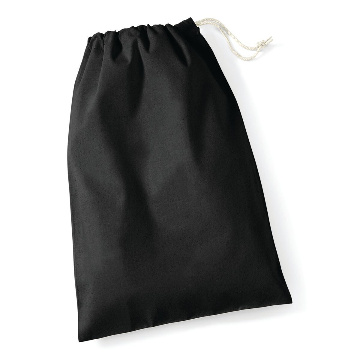 Baumwolltasche Größe L - BLK - BLK – Schwarz