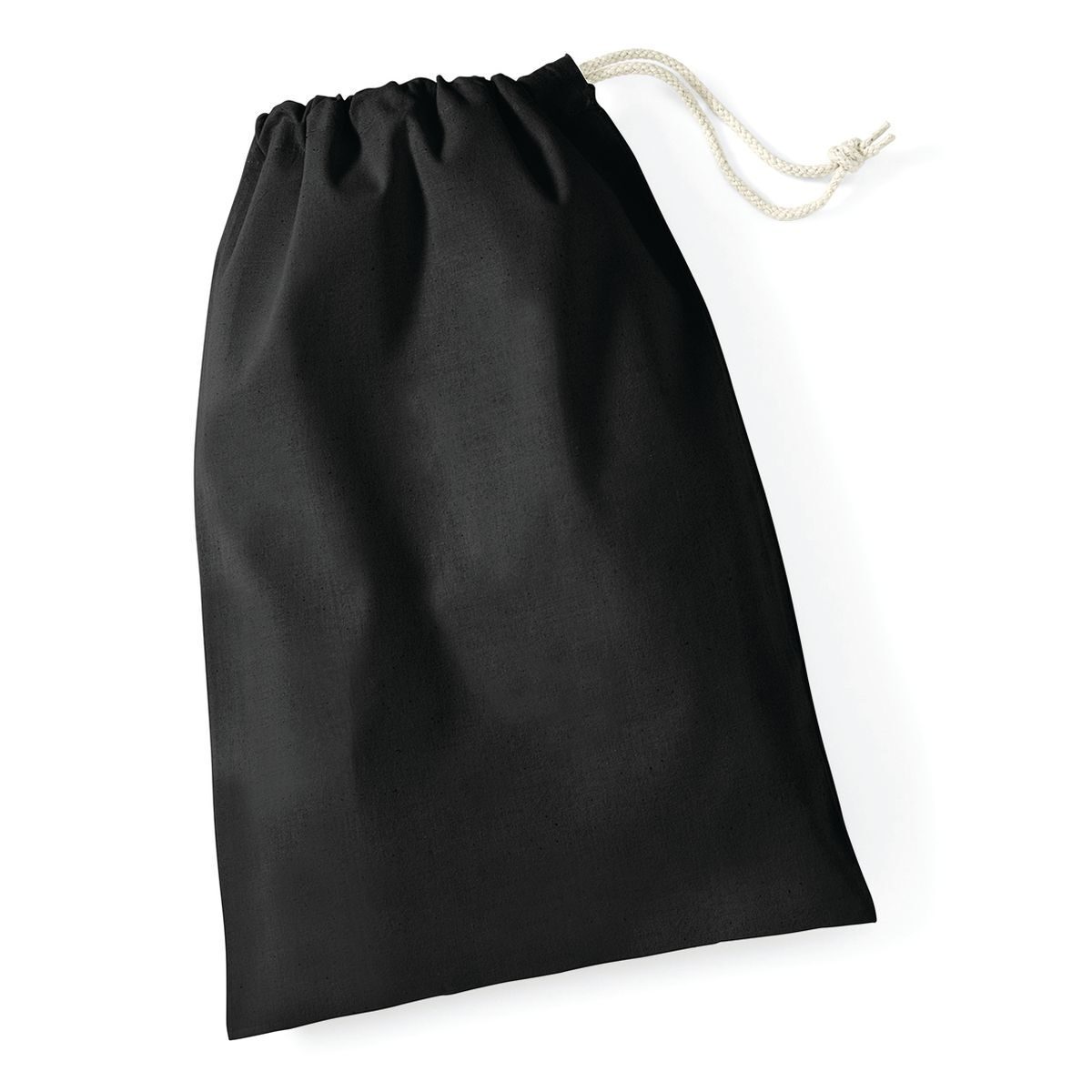 Baumwolltasche Größe M - BLK - BLK – Schwarz