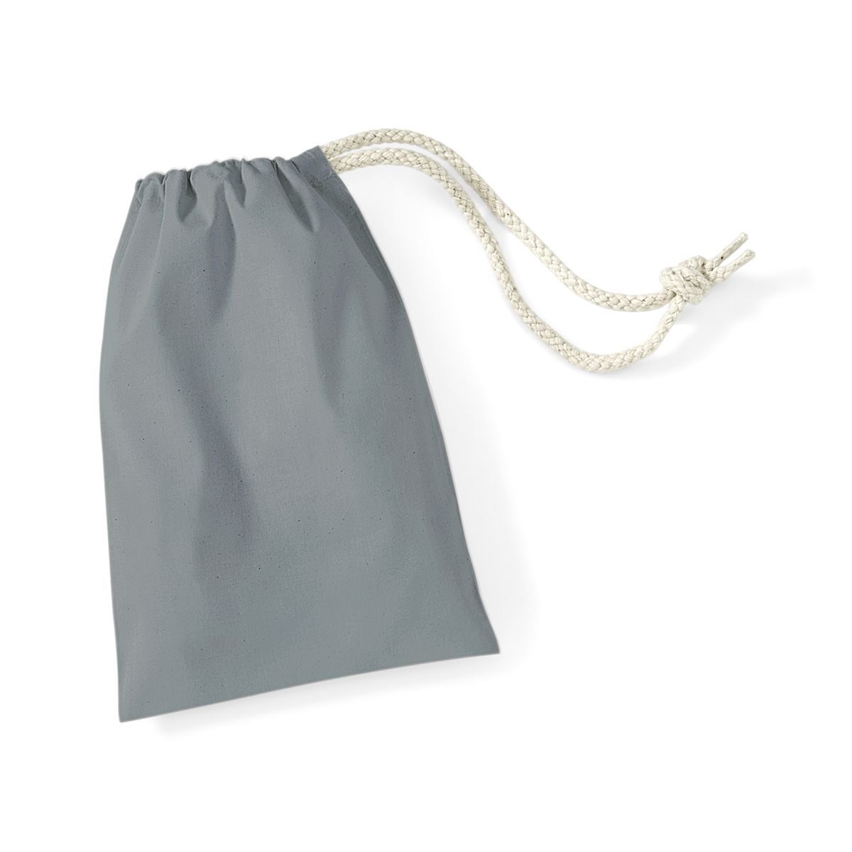 Sac en coton XXS - PUG - Gris pur