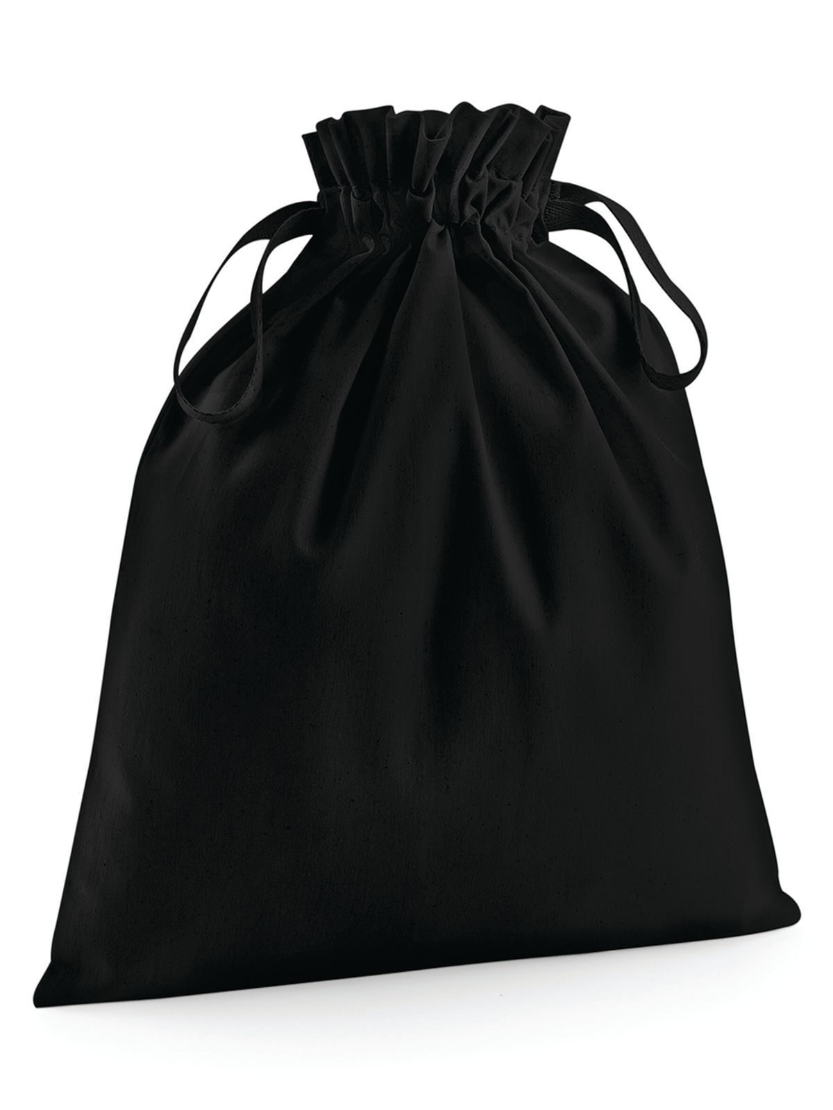 Beutel aus Bio-Baumwolle mit Kordelzug - BLK - BLK – Schwarz