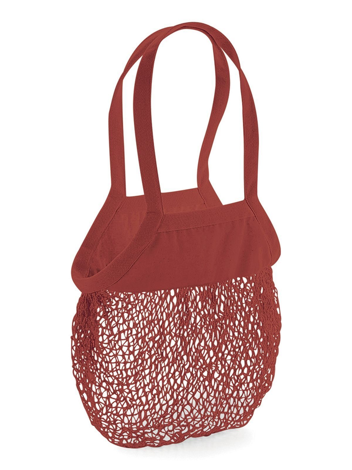 Sac à provisions en filet de coton biologique - RUS - Rouiller