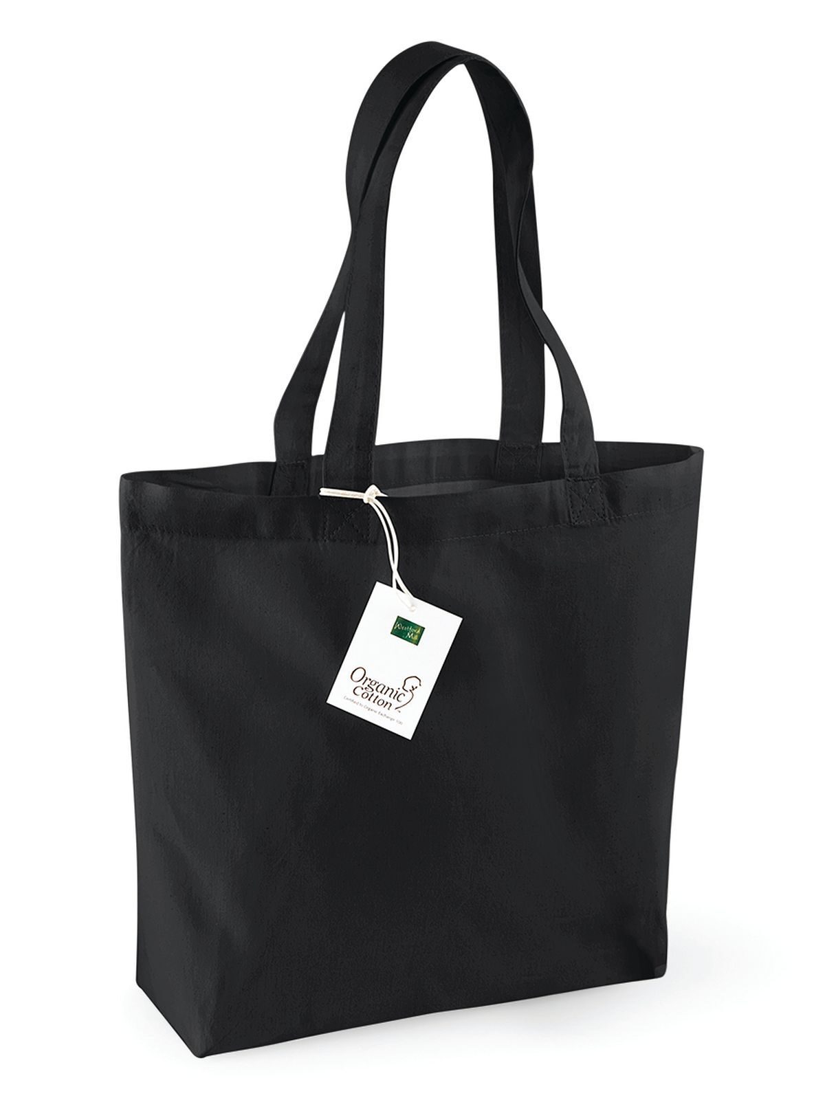 Einkaufstasche aus Bio-Baumwolle - BLK - BLK – Schwarz