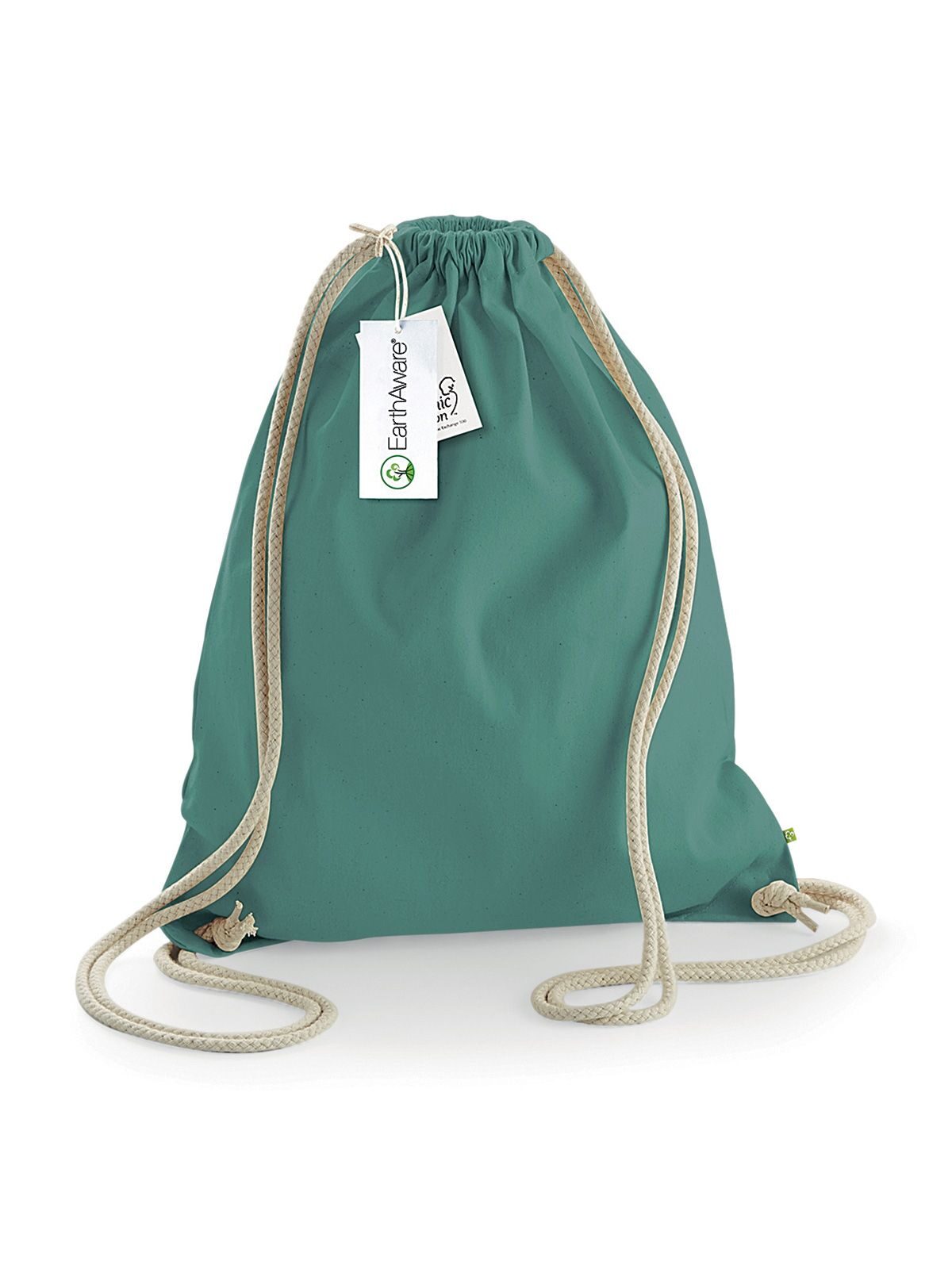 EarthAware® Organic Gymsac - SAG - Sage green