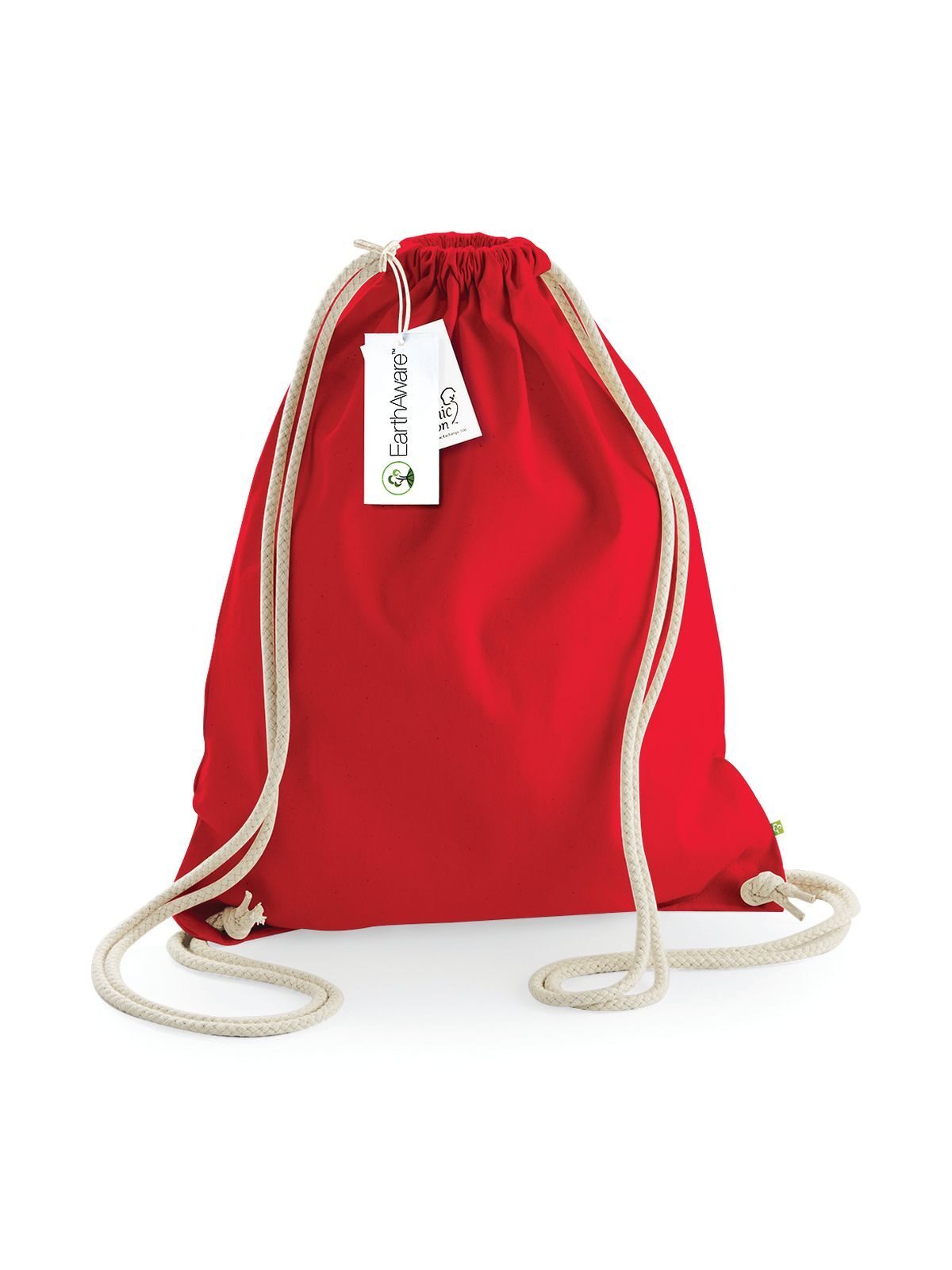 EarthAware® Organic Gymsac - CSR - Classic Red