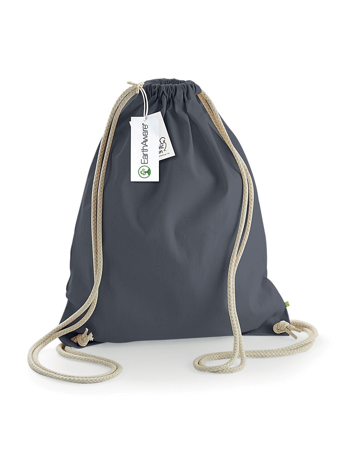 EarthAware® Organic Gymsac - GPH - Graphite Grey