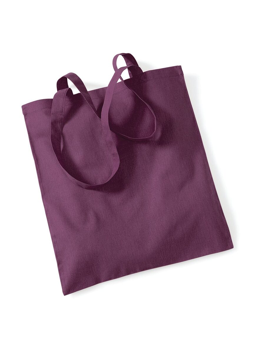 Tasche fürs Leben – Lange Henkel - PLU - Pflaume