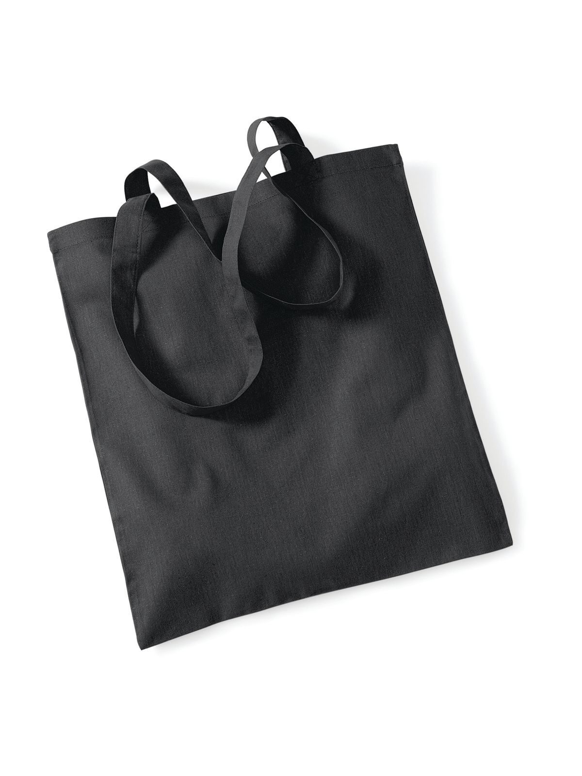 Tasche fürs Leben – Lange Henkel - BLK - BLK – Schwarz