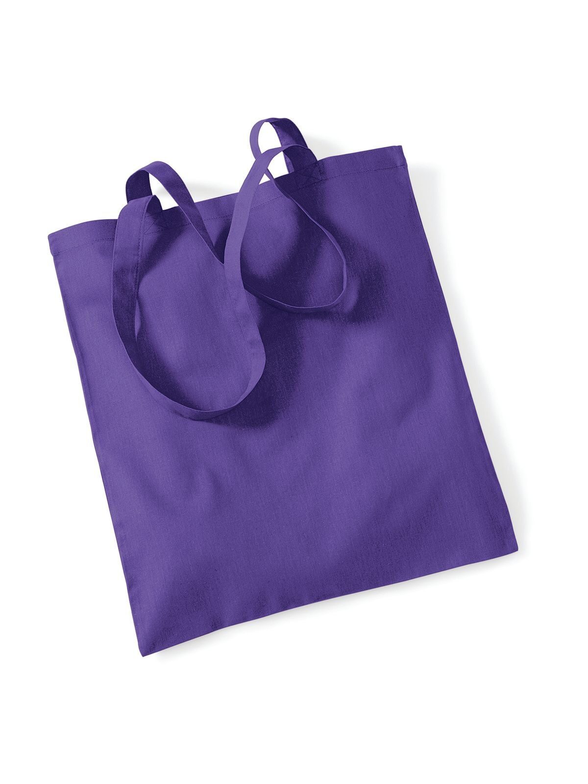Tasche fürs Leben – Lange Henkel - PUR - Lila