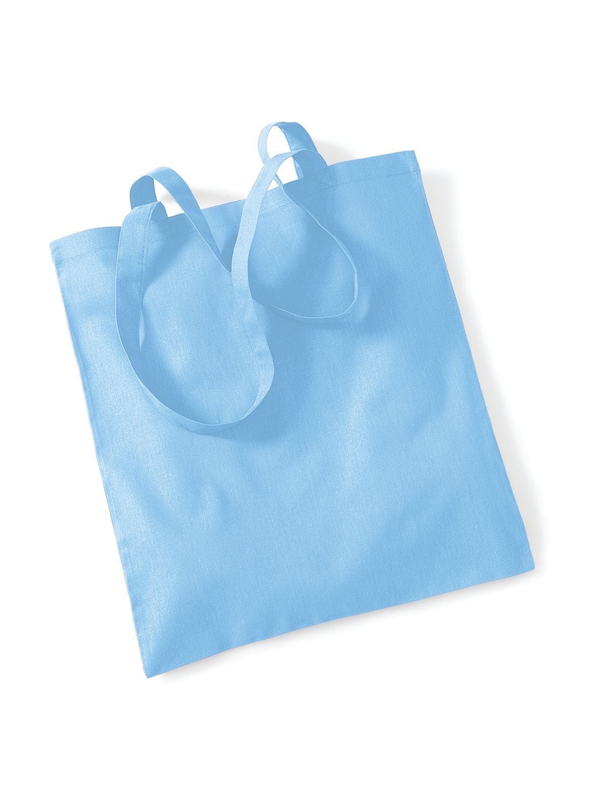 Tasche fürs Leben – Lange Henkel - SKY - Himmelblau