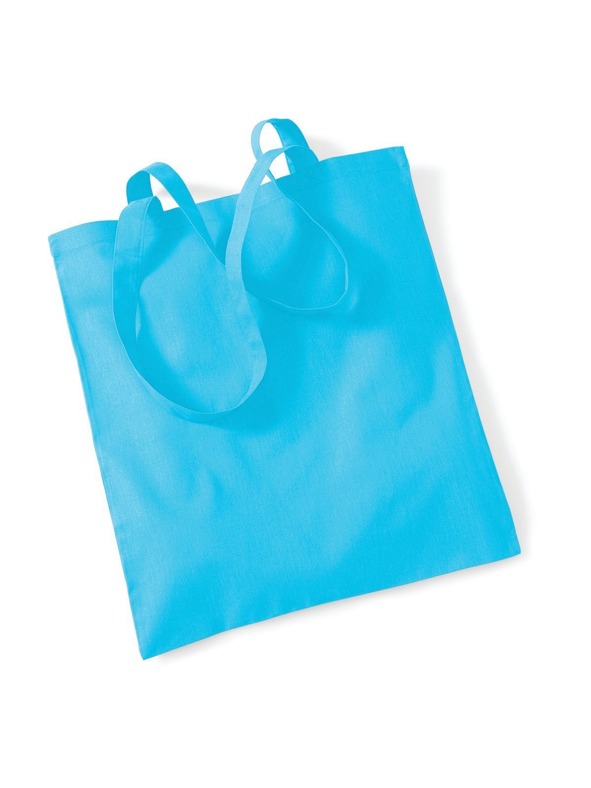 Tasche fürs Leben – Lange Henkel - SUB - Surfblau