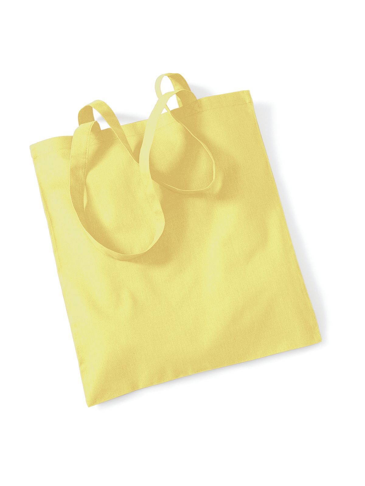 Tasche fürs Leben – Lange Henkel - LEM - Zitrone