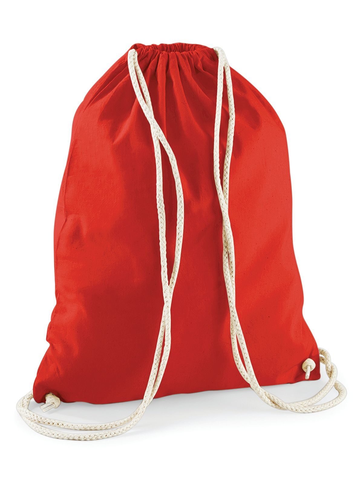 Cotton Gymsac - BRE - Bright red