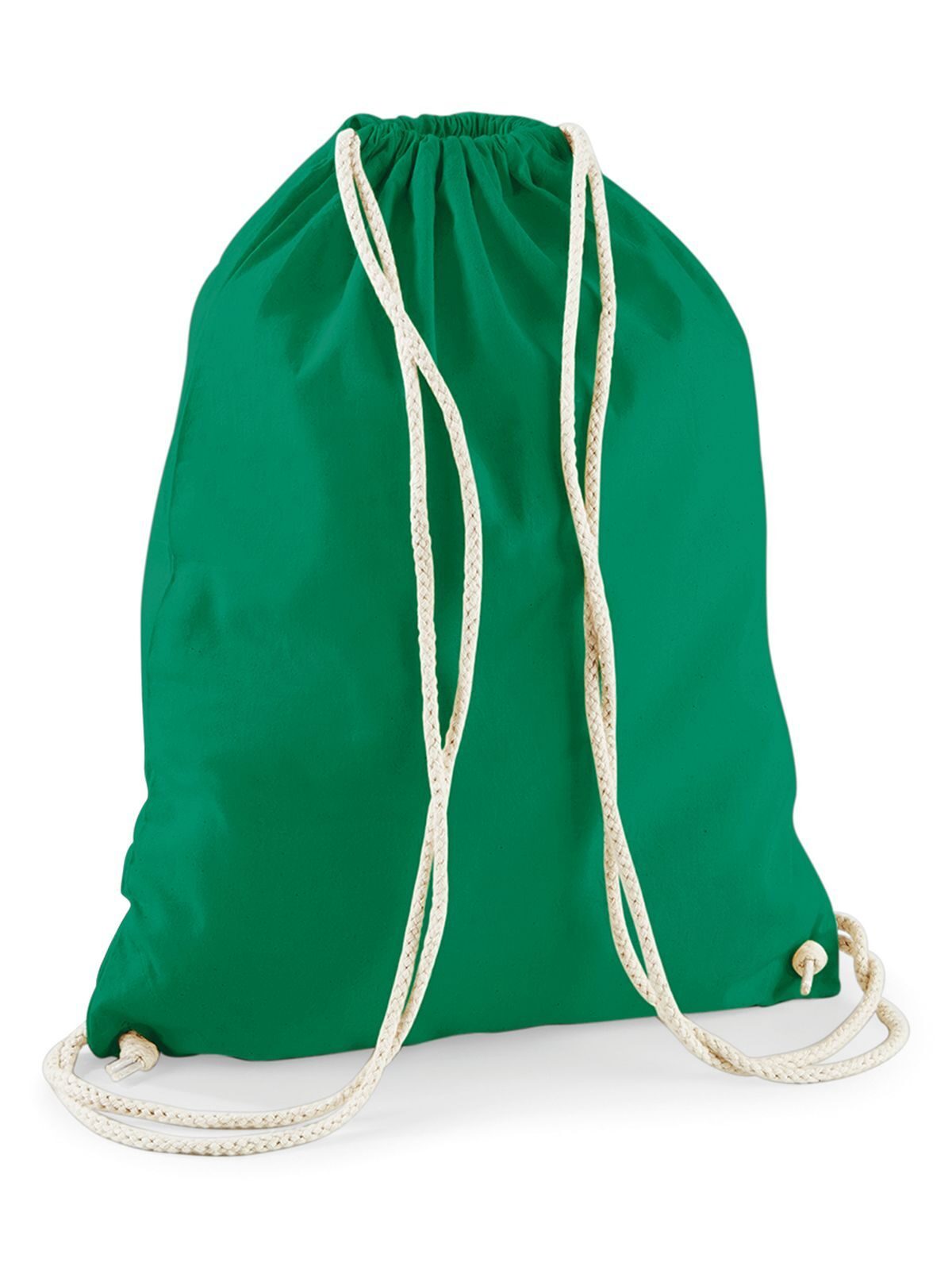 Cotton Gymsac - KEL - Kelly green