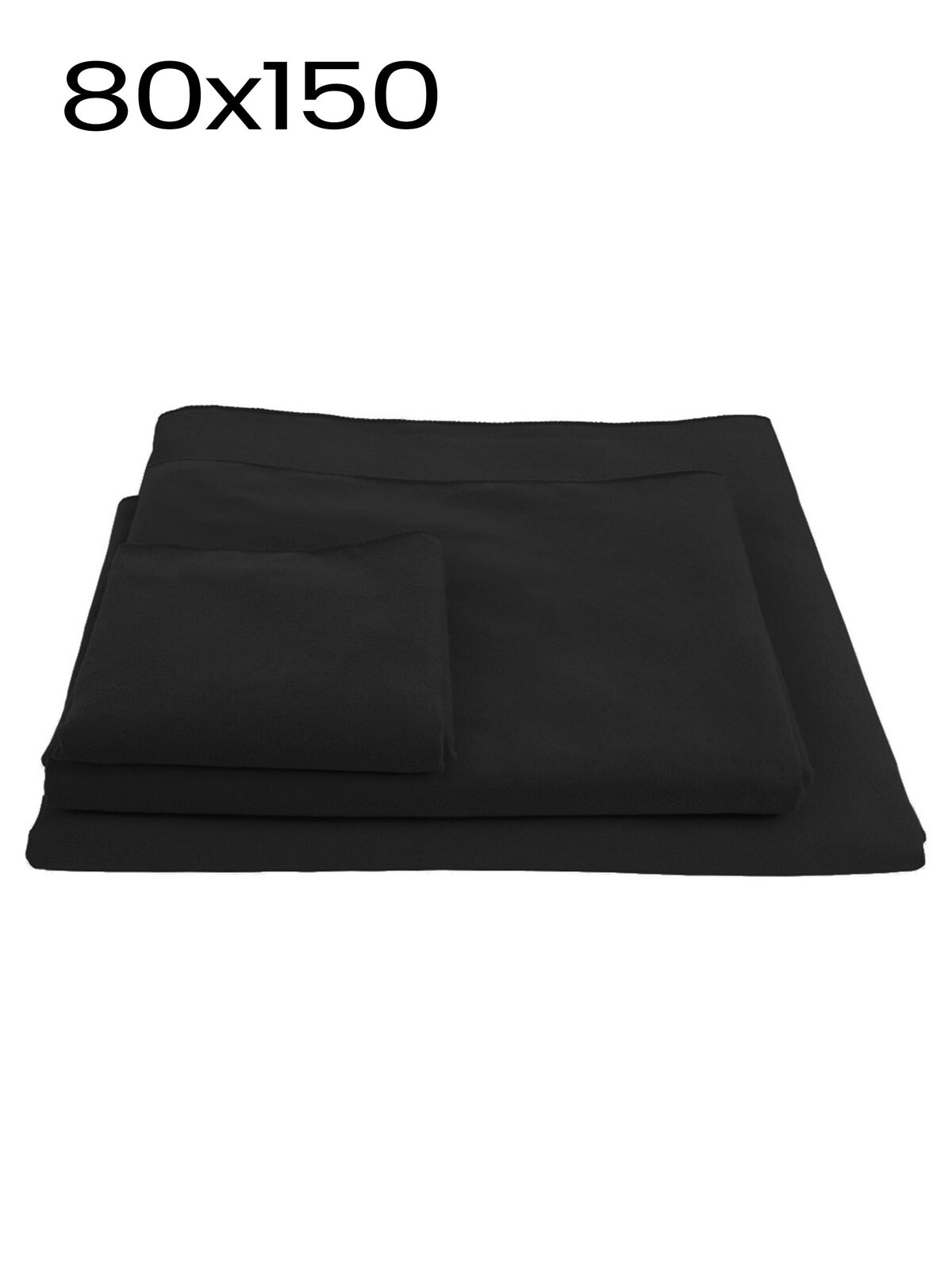 Asciugamano - Gymmy 75x150 - BK - Black