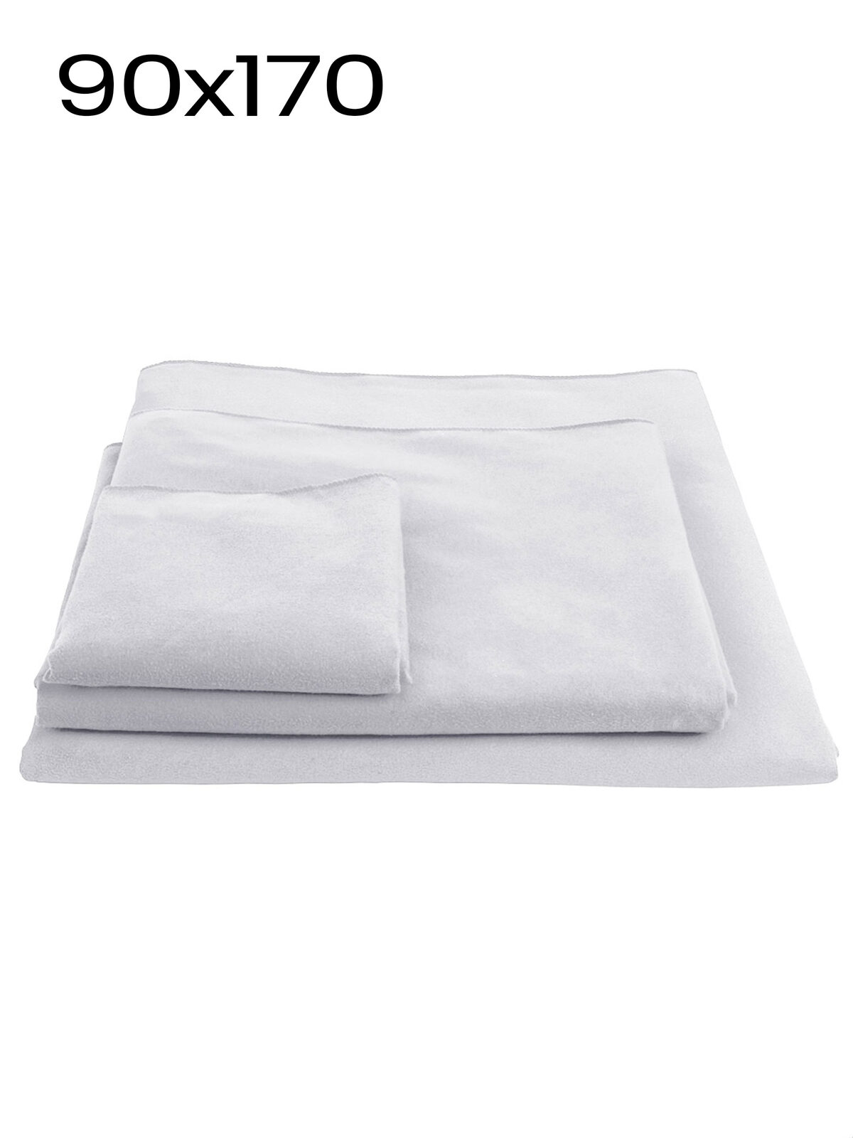 Serviette promotionnelle 90x170 - WHX - Blanc