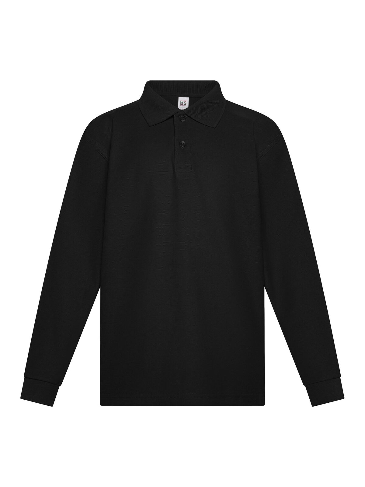 Polo Evolution pour enfants à manches longues - BK - Bk-Noir