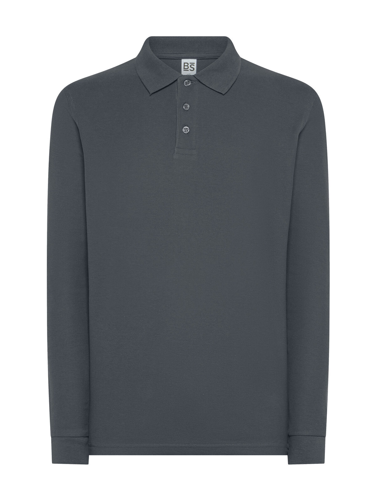 Polo Evolution manches longues - DG - Gris foncé