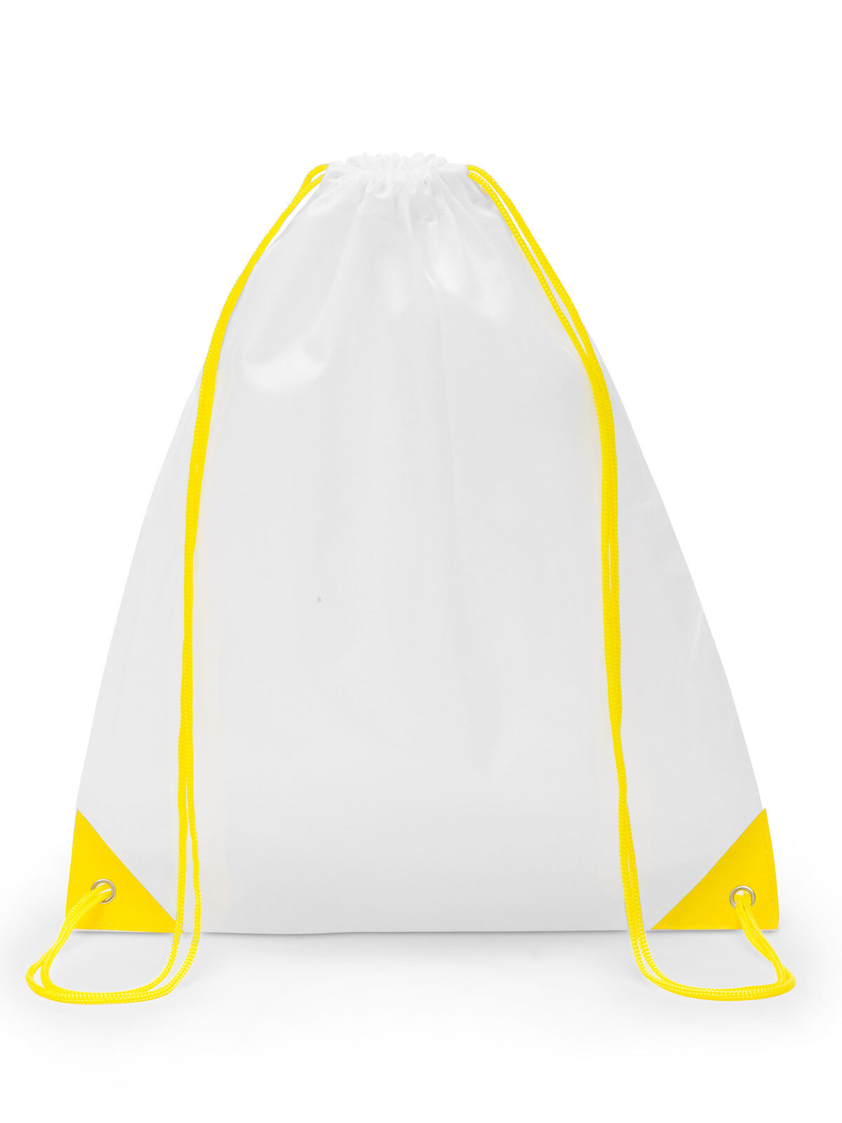 Gymsac in poliestere - WHYE - White-Yellow