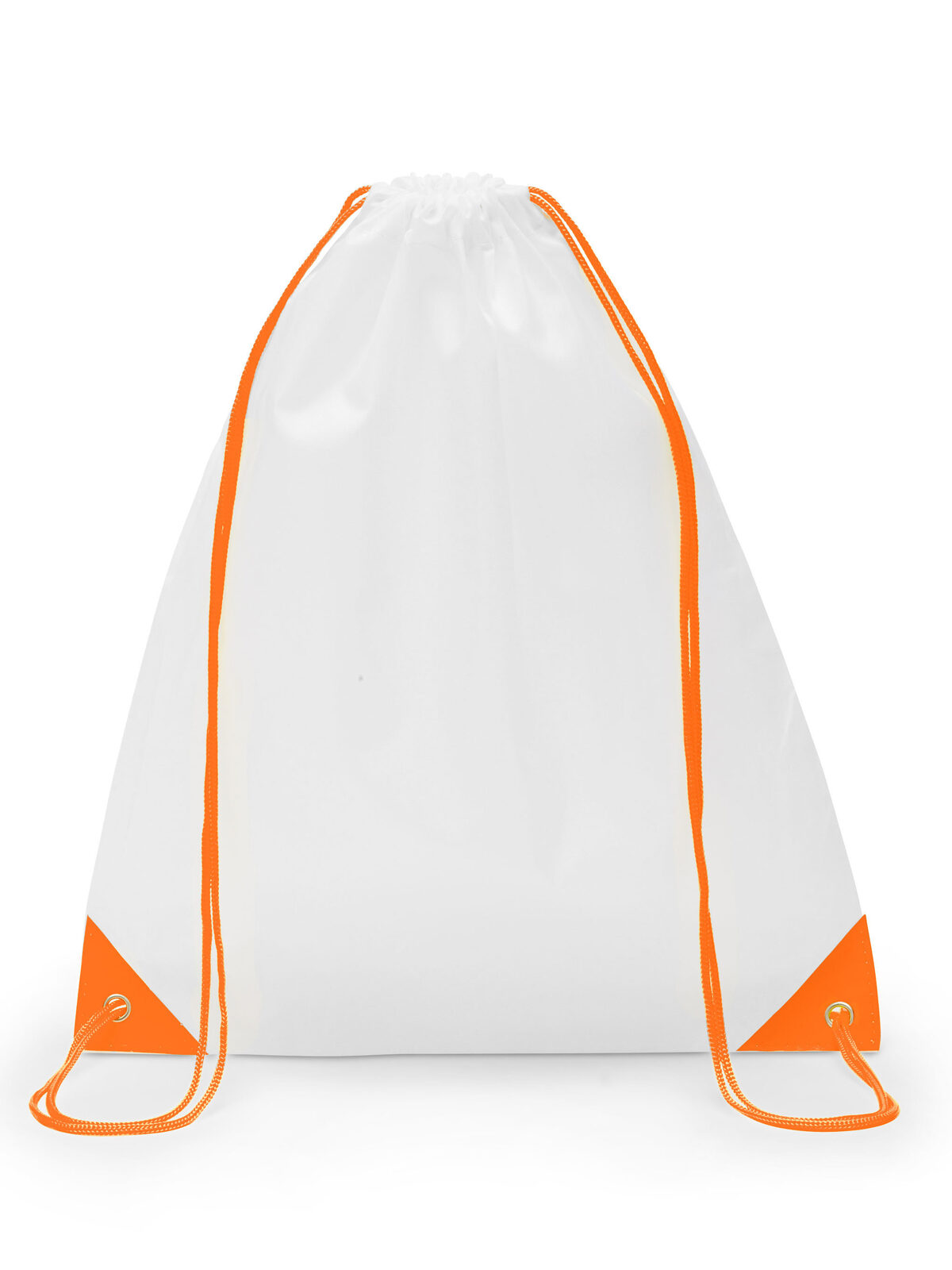 Gymsac in poliestere - WHOR - White-Orange